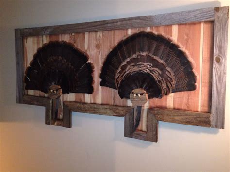 double turkey fan mount